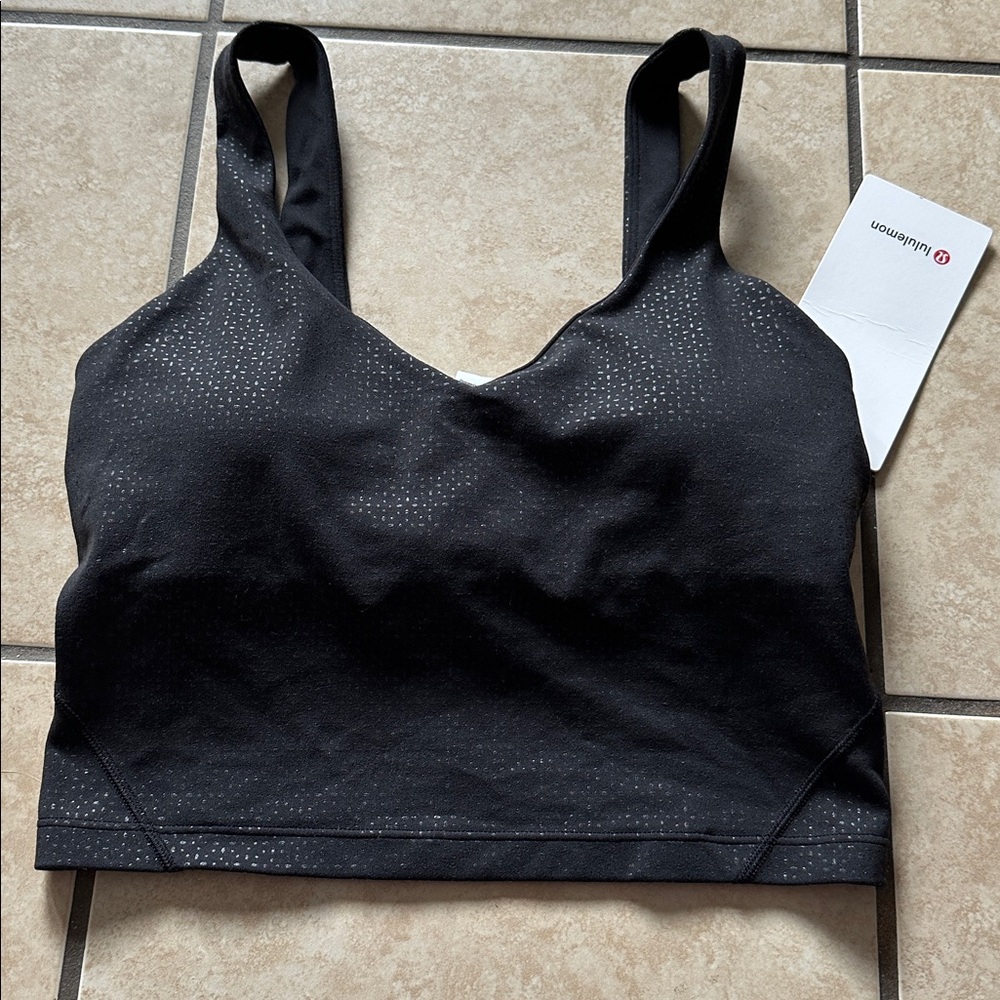 lululemon athletica Black Crop Top